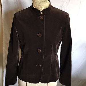 NWOT Jones New York Signature Brown Blazer Size 8
